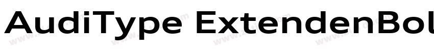 AudiType ExtendenBol字体转换 AudiType ExtendenBol字体转换
